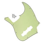 10 Hole Guitar Bass Pickguard Scratch Plate Without Truss Rod Hole Style & Screws For 4 String Bass Guitar Replacement Pickguard (Color : Mint Green)