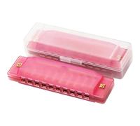 10 Hole Harmonica 1pc Lightweight Plastic Harmonica Portable Mouth Small Musical Instrument for Children Beginners