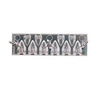 10 Holes Cone Mold Crafting Mold Clear Acrylic Cone Molds for Resin Casting Soap Making Resin Casting Molds for Jewelry