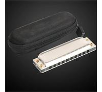 10 Holes For Harmonica With Two Easy-to-play Major Octaves And Airtight Plastic Comb Harmonica Musical Instruments(F SHAPE)
