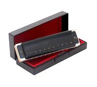 10 Holes Harmonica Harp Harmonica With 12 Keys Good Harmonica For Adults (Color : A Key)