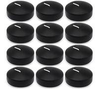 10 Hour Black Floating Candles Large 3 inch Unscented Dripless Water Wax Floating Candles for Vases, Centerpieces at Wedding, Party, Pool, Holidays, Set of 12