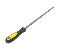 10 i 250mm Be File with Handle Round File Steel File Tool with Handle 10 i Medium Tooth Round FileRound File10in Round L Steel File Rasp with Handle Rpening Tool for Metal Leath