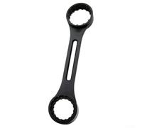 10-in-1 Bottom Bracket Wrench for SRAM FSA-386 BB9100, 12T 16T Notch Aluminum Alloy Tool for Threaded BB Install Remover Black(Black)
