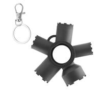 10-in-1 Faucet Aerator Removal Tool Kit, Universal Heavy-Duty Aerator Key with Keychain Fits for M16.5 M18.5 M21.5 M22 M24 M28 TT TF STD TJ Sizes (1 Pcs)