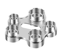 10 in 1 Faucet Aerator Removal Tool, Metal Aerator Key Wrench with Front Threads M28, M24, M22, M20 Silver
