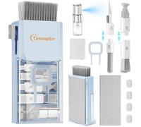 10-in-1 Laptop Keyboard Cleaning Kit, Electronics Screen Cleaner Repair Tool with 3 in 1 Earbud Cleaner Pen, Camera Lens Pen, Suit for MacBook iPad, iPhone, Cell Phone, Tablet, Computer, PC Monitor