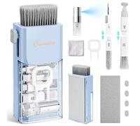10-in-1 Laptop Keyboard Cleaning Kit, Electronics Screen Cleaner Repair Tool with 3 in 1 Earbud Cleaner Pen, Camera Lens Pen, Suit for MacBook iPad, iPhone, Cell Phone, Tablet, Computer, PC Monitor