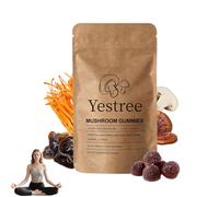 10 in 1 Multi Mushroom Gummies High Strength 2500mg, Mushroom Complex Gummies, 60 Vegan Mushrooms Gummies, with Lion’s Mane, Reishi, Chaga, Shiitake, Natural Ingredients, for Men and Women (1 Pack)