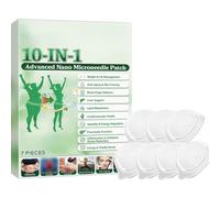 10-in-1 Nano Fusion Metabolic Patch, 2026 New Moringa Patches - 7 Tablets/Box, Natural Fast Fat Burning, Promotes Metabolism, Balances Weight for Women Men All Skin (1Pcs)
