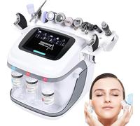 10 in 1 Skin Management Instrument Hydrogen Oxygen Facial Beauty Maker,Facial Skin Care Device 8 Inch Display Screen,Quickly Decompose Water Molecules Deep Cleansing,for Beauty Salon
