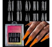 10 in 1 Snake Pattern Press On Nail Artificial Nail Tips Nail Extension Tips Nail Form Manicure Accessories