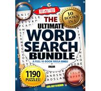 10 in 1 - The Ultimate Word Search Bundle: 1190 Words Large Print Puzzle Book: Educational Brain Games for Adults and Seniors Featuring History, Science, Geography, and Technology with Full Solutions