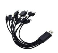 10 In 1 Universal Portable Lightweight Multi Functions USB Charge Charging Cable Fast Charging Compatible with Most Phones