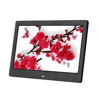 10 In Electronic Album Digital Photo Frame Video Loop Playback Display Stand Advertising Machine Automatic Switch Machine (Noir)
