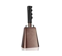 10 In Steel Cowbell/Noise Makers with Handles, Cheering Bell Sporting. Solid School Hand Bells, Cowbells