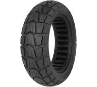 10 Inch 10x2.75-6.5 Electric Scooter Tires, Off-Road Solid Tire, Replacement Parts, Pure Rubber, 242 * 75mm, for Electric Scooter, Black, 1PCS