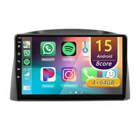 10 Inch 2 Din Android 15 Car Radio,for Jeep Grand Cherokee 2005-2007 With Wireless Carplay AHD Backup Camera Bluetooth GPS Navigation Swc FM Radio WIFI Voice Control(C 8core(4G+64G))