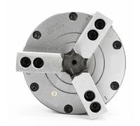 10 Inch 254mm Solid 3-jaw Pneumatic Chuck KS250-3 for Air CNC Machine Tool Rotating Power Chuck Fixture