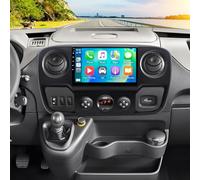 10 inch Android 15 Car Stereo for Vauxhall Movano B, for Renault Master 3, 4+64GB Touchscreen Display Radio Multimedia Player Head Unit with Carplay Android Auto GPS Navigation WiFi Bluetooth SWC