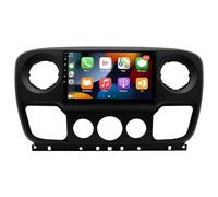 10 inch Android 15 Car Stereo for Vauxhall Movano B Renault Master 3, 2+64GB Touch Screen Display Radio Multimedia Player Head Unit with Carplay Android Auto GPS Navigation Bluetooth Wifi