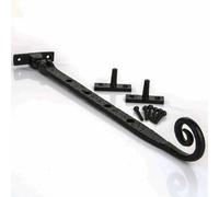 10 inch Black Monkey Tail Window Antique Curly Tail Casement Window Stay Black Iron Vintage Monkey Tail Window Catch Pack of 1