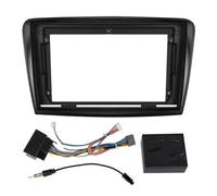 10 Inch Car Radio Frame For Skoda For Superb 2 B6 2008-2015 Dash Mount Kit Stereo GPS DVD Player Install Panel Adapter Cover Fascia Car Radio Fascia