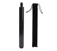 10 Inch Carbon Fiber Pool Cue Extension Billiards Accessory Professional Grade Cue Extender with Rubber End Cap for Enhanced Control and Power in Billiards Games