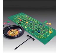 10-Inch Casino Roulette Game Set - Perfect for Game Nights and Parties, Complete Wheel Set for Home Leisure Table Games