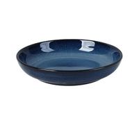 10-Inch Ceramic Soup Bowls, Creative Gradient Light Blue Deep Plate, Stylish Hotel Tableware, Ideal for Kitchen Use, Fish Head Design, Perfect for Serving Soups and Salads