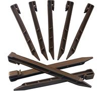 10 Inch Christmas Inflatable Plastic Stakes, 8 PCS Landscape Anchoring Stakes Edging Spikes Ground Tent Stakes for Christmas Holiday Inflatables Garden Decorations