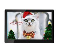 10-Inch Classic Digital Photo Frame With Touchscreen, Wifi, 16Gb Built-In Memory, Cloud Storage, And Multimedia Functions.