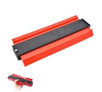 10 Inch Contour Gauge, Adjustable Multifunctional Shape Profiler, Contour Ruler, Tile Laminating Tool, Irregular Welding, Woodworking and Construction, Precision Measuring Tool