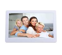 10 Inch Digital HD Picture Frame,Advertising Media Player with a Ultra-Thin Portable High Definition 1024×600 LED Screen (White)