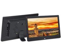 10-inch Digital Photo Frame, Wide Screen, High Resolution, Clear Image, Multi-functional Electronic Advertising Machine (Black)