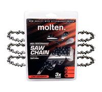 10 Inch Ego Pole Saw Chain Replacement for PS1000, PSX2510, AC1000Q, and for Stihl Chainsaw MSA 120 C, MSA 140 C - 1/4'' LP Pitch, .043'' Gauge, 56 Drive Links