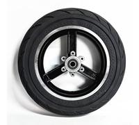 10 Inch Electric Scooter 10x2 125 Solid Tyre with Hub Assembly Fits Electric Mobility Devices Featuring Disc Brake and Various Bearing Sizes (Disc Brake)