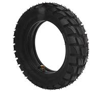 10 Inch Electric Scooter Tire, Puncture-Resistant Inflatable Rubber Tyre with 10x2.5 Inner Tube, 255x80 Outer Tyre for Commuters, Students, Urban Riders