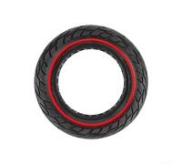 10 Inch Electric Scooter Wheel High Elastic Rubber(red) | for honeycomb structure, shock absorption, heat dissipation, no inflation needed, maintenance free