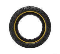 10 Inch Electric Scooter Wheel High Elastic Rubber(yellow) | for honeycomb structure, shock absorption, heat dissipation, no inflation needed, maintenance free