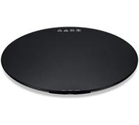 10 Inch Electric Warming Tray Round Hot Plate Food Warmer with Dual Temperature Control 65°C/120°C, Intelligent Food Warmers for The Table