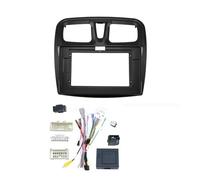 10 Inch Fascias For Sandero For Symbol For Logan 2015-2018 Car For Radio For Head Unit 2 Din Panel DVD GPS MP5 Android Player Car Radio Front Panel Frame(Frame cord canbus)