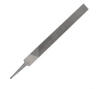 10 Inch Flat Bastard File, Double Cut Steel Hand File for Woodworking and Metal Filing, Rust Resistant General Purpose Tool Without Handle