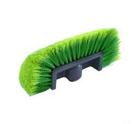 10 Inch For Auto Car Wash Brush Head With Flow Thru And Dip Cleaning Functions Fits Standard 3/4 Inch Threaded Broom Handles For RV Truck Boat