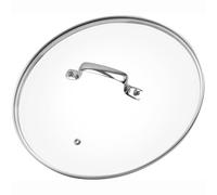 10 Inch Glass Lid for Lodge Cast Iron Skillet, 10" OXO Obsidian Frying Pan, Calphalon stainless pans and Other 10-10.25 Inch Kitchenware