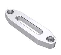 10 Inch Hawse Fairlead,Winch Rope Guide Universal Winch Hawse Fairlead Billet Synthetic Winch Rope Winch Cable Lead Guide Aluminum Guide Port For Winch 9000-12000 LBS Winch Accessories
