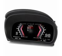 10 Inch HD LCD Display Digital Gauge Cluster Kit for BMW 3 Series E90 E91 E92 E93 2005-2012 with CCC/CiC System, LINUX Dashboard Player Speedometer Instrument, 7UI Plug and Play Steering Wheel Control