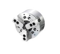 10 inch high Precision Hollow Hydraulic high Speed Three-jaw Lathe Chuck 75mm Machine Tool Lathe Fixture with Flange