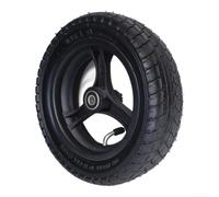 10-Inch Inflatable Wheel Set for Electric Wheelchair, for stroller | 10-Inch Electric Wheelchair Wheels, 10x2.0 Inflatable Tire Set, Alloy Steel, for Stroller Shopping Cart, Inner Outer Tube