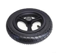 10-Inch Inflatable Wheel Set for Electric Wheelchair, for stroller | 10-Inch Electric Wheelchair Wheels, 10x2.0 Inflatable Tire Set, Alloy Steel, for Stroller Shopping Cart, Inner Outer Tube
